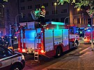 V prask Libni se srazil autobus s tramvaj. (12. listopadu 2024)