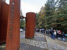 Pamtnk obtem elezn opony ve Svatm Ki na Chebsku na esko-bavorsk...