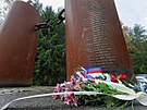 Pamtnk obtem elezn opony ve Svatm Ki na Chebsku na esko-bavorsk...