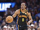Jalen Williams (8) v dresu Oklahoma City Thunder