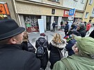 Odhalen pamtn desky hrdiny protinacistickho odboje Jaroslava Weidmanna a...