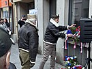 Odhalen pamtn desky hrdiny protinacistickho odboje Jaroslava Weidmanna a...