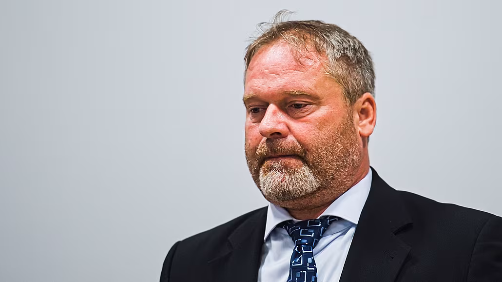 Státní zástupce Marek Solar. (20. zá�í 2023)