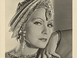 Portrét Grety Garbo po�ízený v období 1925 - 1933, z�ejm� v provedení jako...
