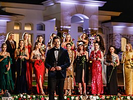 Z prvního dílu eské verze seznamovací reality show Bachelor (2024)