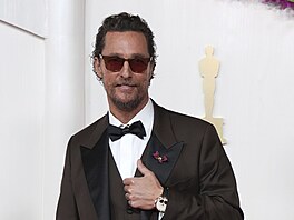 Matthew McConaughey na Oscarech (Los Angeles, 10. bezna 2024)