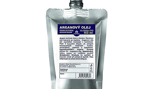 N�hradn� balen� Arganov� olej a origin�ln� plniteln� balen�, cena 357 K� a 417 K�