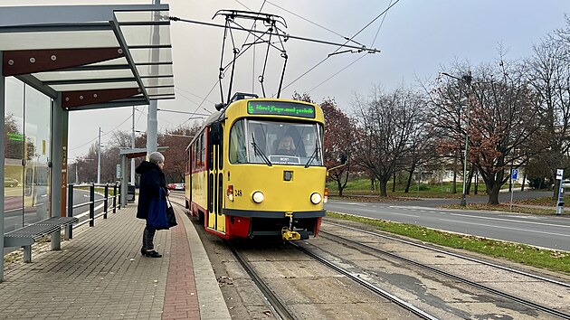 Tramvajov doprava v Most (listopad 2024).