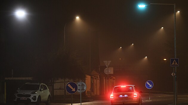 Nov lampy v litomick ulici Kamck.