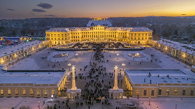 V�no�n� trhy na z�mku Sch�nbrunn
