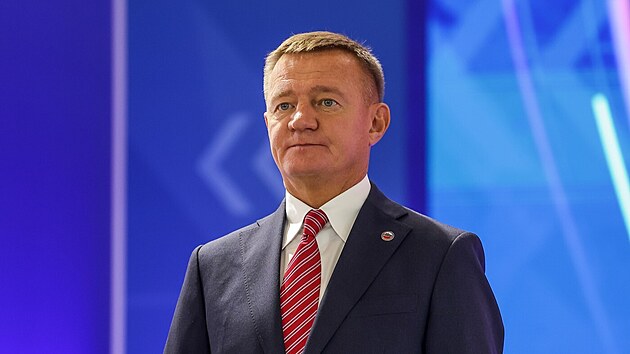 Rusk ministr dopravy a bval guberntor Kursk oblasti Roman Starovojt (16. jna 2024)