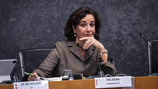Starostka Amsterdamu Femke Halsemaová (12. listopadu 2024)