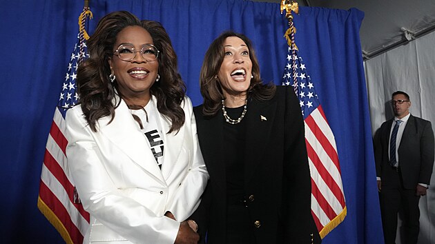 Harrisovou podpoilo hodn celebrit a bylo to drah, Oprah Winfreyov stla milion.