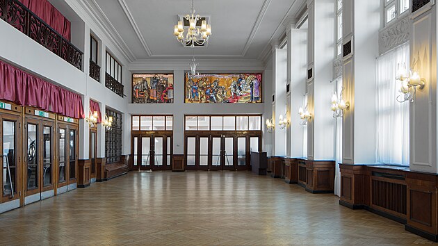 Tanen sl Domu kultury Ostrov bude mt po rekonstrukci novou akustiku.