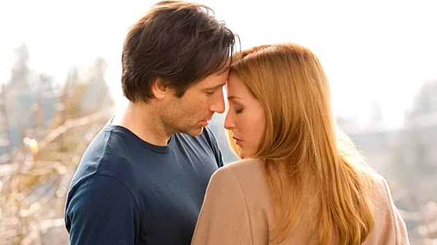 David Duchovny a Gillian Andersonov� (Akta X)
