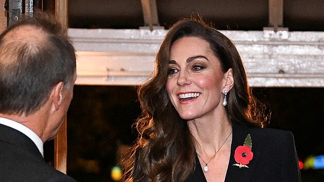 Princezna Kate v Royal Albert Hall v Lond�n� (9. listopadu 2024)