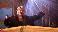 Vánoní trhy na Zelném trhu v Brn odpuntoval v pátek veer svým vystoupením...