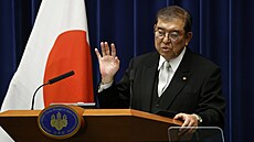 Japonský premiér igeru Iiba (11. listopadu 2024)