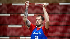 Ond�ej Balvín se v Pardubicích chystá na zápasy kvalifikace o EuroBasket.