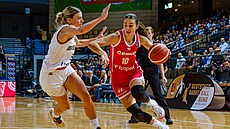 Emma �echová si p�ipsala double double, �eské basketbalistky v�ak v N�mecku neusp�ly.