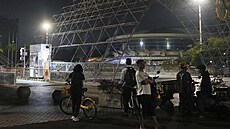 V jihoínském mst u-chaj zemelo 35 lidí a 45 utrplo zranní, kdy v...