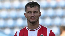 Tomá� Necid v dresu Viktorie �i�kov.