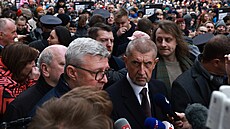 esko si pipomíná výroí sametové revoluce. Na snímku Andrej Babi (ANO). (17....