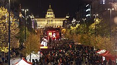 esko si pipomíná výroí sametové revoluce. Václavák hostí Koncert pro...