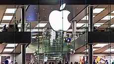 Maloobchodní prodejna spolenosti Apple v hongkongské tvrti Causeway Bay (16....