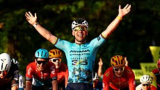Mark Cavendish vít�zí v posledním závod� kariéry.