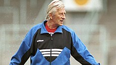 Karel Brückner na za�átku své kariéry. Jeho první �tací na za�átku osmdesátých...