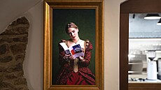 Bistro Judita nabízí pehlídku tzv. oivlých obraz. (12. listopadu 2024)