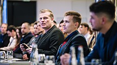 Zakládající sn�m mláde�nické organizace Motorist� sob� Generace Motor v Praze....