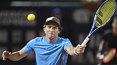 Diego Forlán na turnaji v Montevideu.