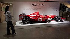 V aukní síni Sothebys se bude drait poslední ferrari sedminásobného mistra...