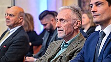 Mirek Topolánek na konferenci Aspen Institutu v Praze. (14. listopadu 2024)