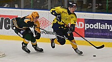 Momentka ze zápasu Vsetín - Zlín