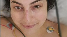 Viktorie Mertová na snímku po nehod� z �íjna 2024