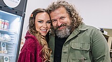 Adriana Maková a Josef Marálek v zákulisí StarDance XIII (9. listopadu 2024)
