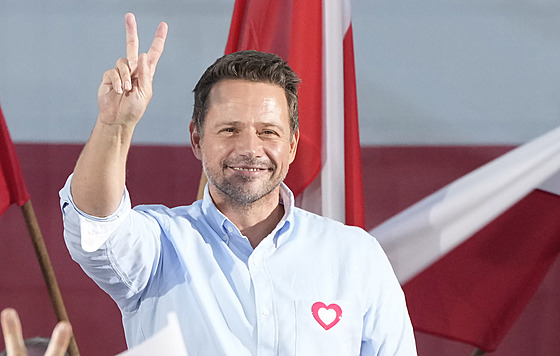 Varavský primátor Rafal Trzaskowski (25. záí 2023) 