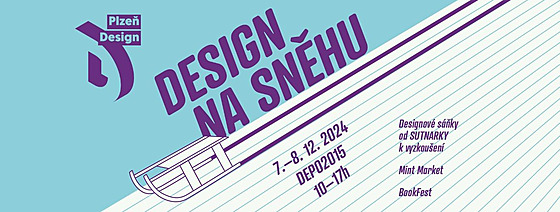 Plze Design pedstaví designové sán na sjezdovce v centru Plzn