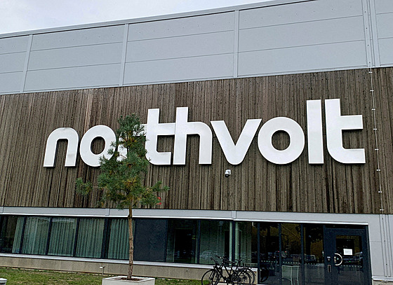 Továrna výrobce baterií ve �védském Vasteras (29. zá�í 2021)