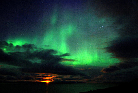 Polární zá�e byla v tomto roce k vid�ní ve Velké Británii.