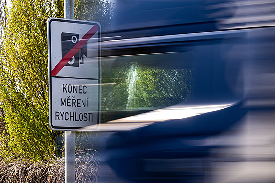 Konec m��ení rychlosti, ilustra�ní snímek