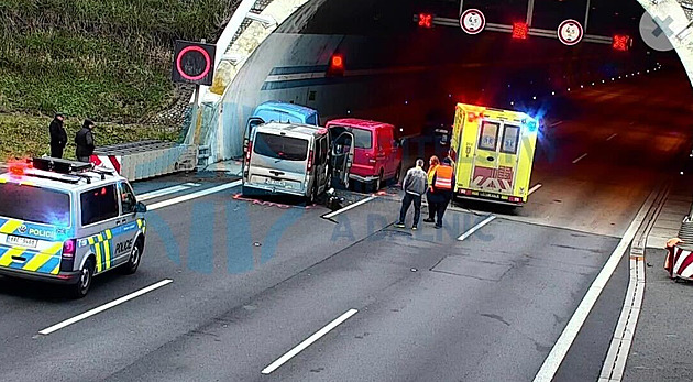 Nehoda na Pra�ském okruhu. (29. 11. 2024)