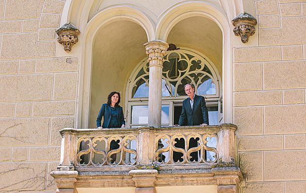 Marcela a Vladimír Laantí s obnovou zámku zaali v roce 1996. Ten se postupn...