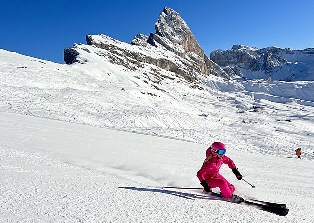 Val Gardena je jedine�n� sv�m velkolep�m panoramatem