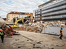 Na eskomoravsk se zaalo bourat. Stanice metra u O2 areny se od ledna na rok...