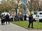 V Praze v ulici 28. pluku probhl policejn zkrok proti mui, na kterho byl...