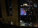 Policie zasahuje na Nuselskm most pot, co z nho skoil lovk. (29....